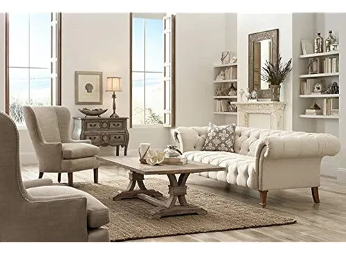 Shabby Chic French Country Cottage Lámpara De Mesa Antiguo B