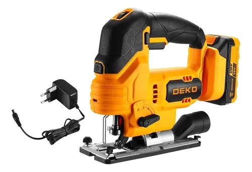 Sierra Caladora 20v C/bat. 2.0ah Y Carg. Dkjs20q1y-s2 Deko