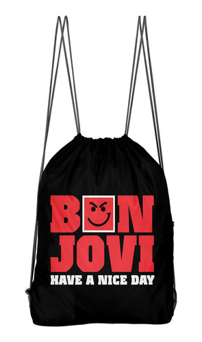 Bolso Deportivo Bon Jovi Nice Day (d1656 Boleto.store)