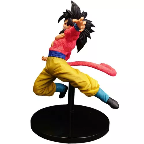 Boneco Goku Super Saiyajin 4 - FES Banpresto Original com Selo