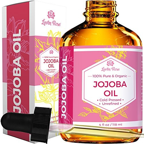 Aceite De Jojoba Por Leven Rosa, Puro Prensado En Frío Cre