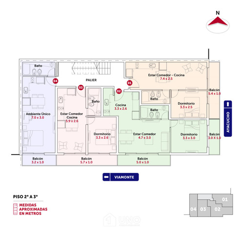 Viamonte Y Ayacucho - Ultimo Dpto De 1 Dormitorio.