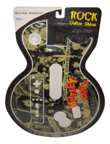 Guitar Hero Iii Wii Rock Guitar Skins Motley Crue
