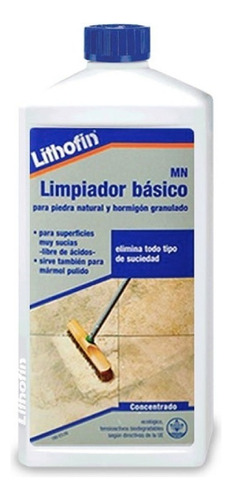 Lithofin Mn Limpiador Basico 1 L