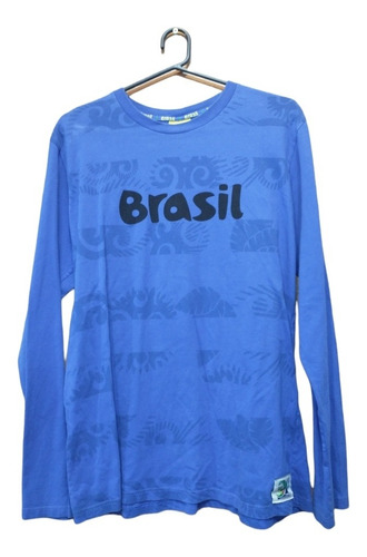 Remera Americana Fifa Brasil 2013 Talle L R89 -