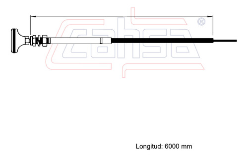 Cable Toma Fuerza Universal Para Camion 18 Ft Funda Trenzada