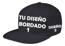 Comprar 20 Gorras Personalizadas Bordada Visera Plana (2 Logotipos)