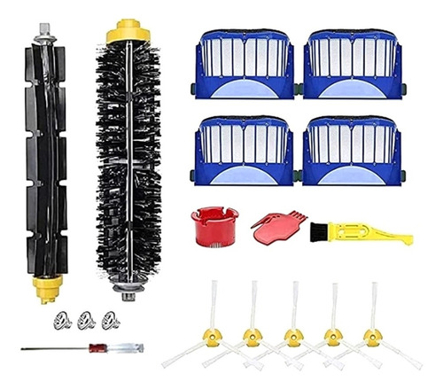 Piezas Para Irobot Roomba Serie 600 Y Serie 500, Filtro, Lat