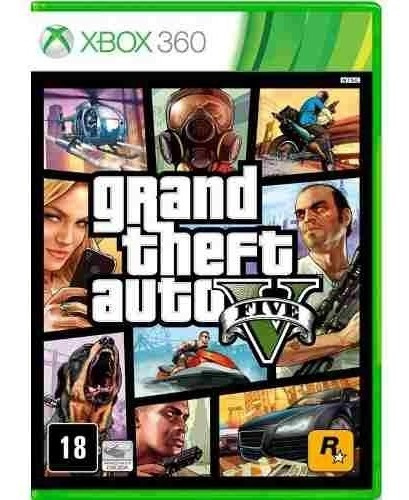 Grand Theft Auto V  Gta 5 Xbox 360 Mídia Física Em Português