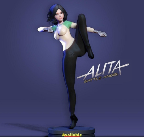  Archivo Stl Impresión 3d - Alita Battle Angel 2