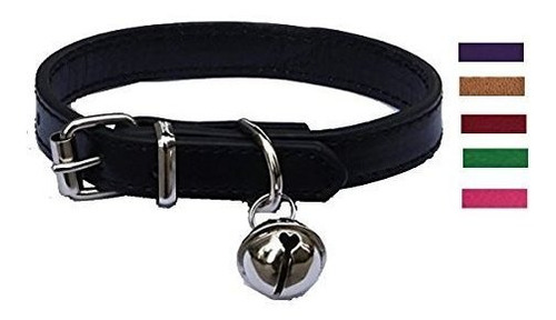 Collares De Cuero De Moda Para Gatos, Perros Cachorros, Ajus