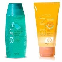 Kit Avon Sun:protetor Solar 50 Fps + Gel Refrescante Pós Sol