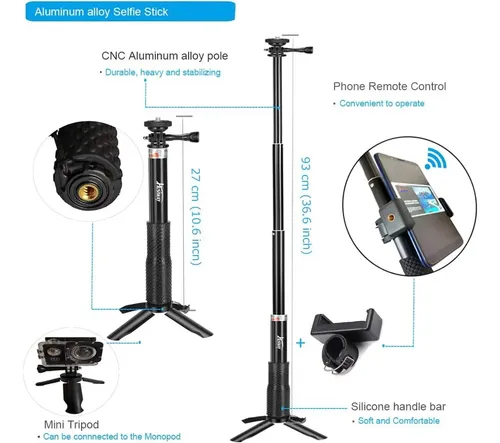 Kit De Accesorios Para Gopro Hero 13, 12, 11, 10, 9 Negro | Cuotas sin ...