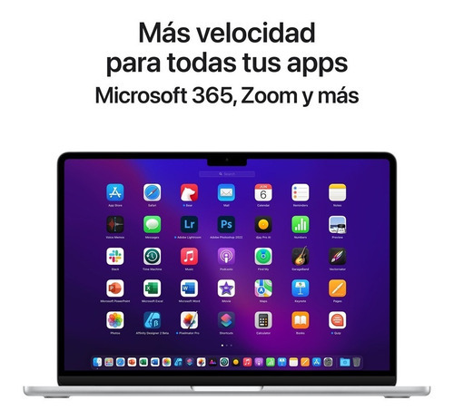 Imagen 6 de 10 de Apple Macbook Air De 13 Chip M2 256 Gb Ssd - Plata