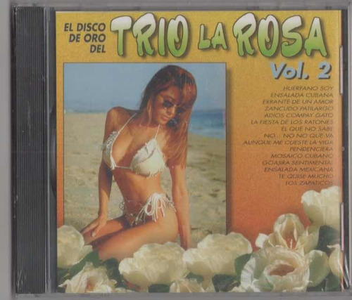 Trio La Rosa. Vol. 2. Cd Original Nuevo. Qqe. Ag.