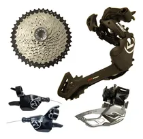 Comprar Kit Transmissão Absolute 10v Cassete 11x42 Cambios 2x10 Mtb