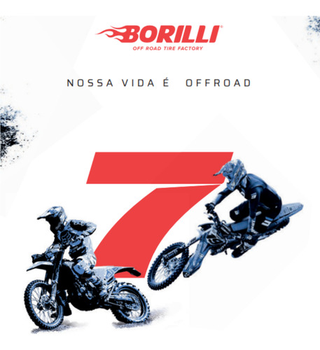 Câmara De Ar Borilli R21 Reforçada - 4mm Offroad 90/90-21