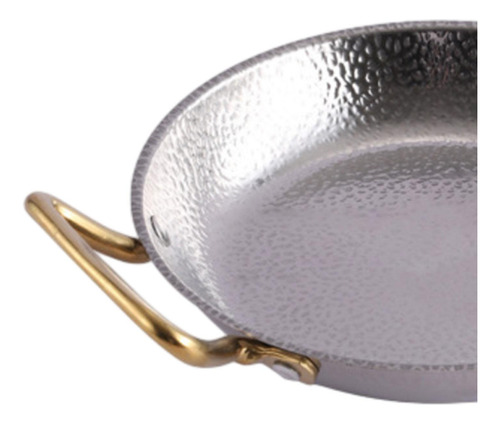 Olla Seca Multiusos, Utensilios Orejas De Oro Plateado 26cm