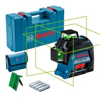 Comprar Nivel Laser Bosch 3 Lineas Verdes 30 Mts 360 Grado Gll 3-80g
