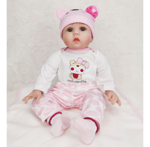 Muñeca Reborn Silicona Muñecas Para Niñas Mulan Bebes Rebon