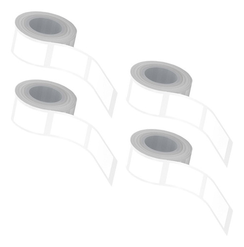 4 Etiquetas Térmicas Blancas Plegadas En De 12 Mm X