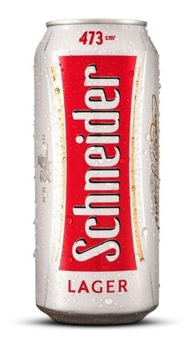 Imagen 2 de 9 de Cerveza Schneider Rubia Lata 473ml Unidad La Barra Oferta