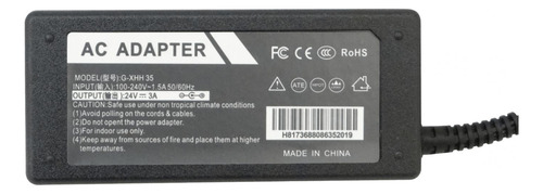 Fuente Poder 24vdc 3a 72w Interiores Clickbox