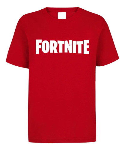 Playera Moda Fortnite Niño Niña Comoda Videojuego Oferta!