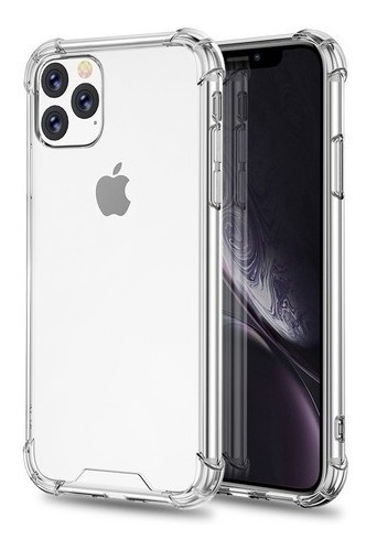 Forro iPhone XS Max  Transparente+vidrio Glass Pro