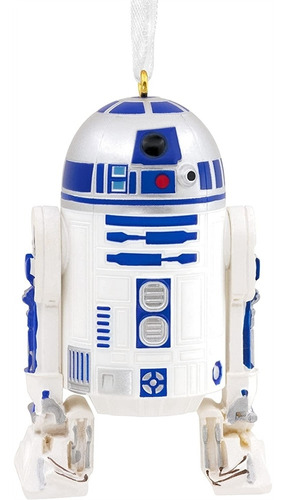 Adorno Navideño Del Robot De Star Wars R2-d2 En Resina