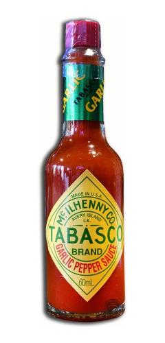 Salsa Tabasco Garlic 60ml