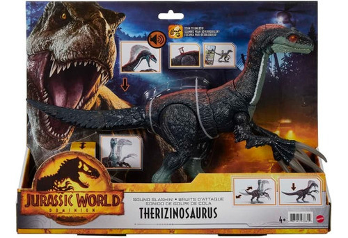 Jurassic World Dinosaurio Dinosaurio Slasher Con Sonido