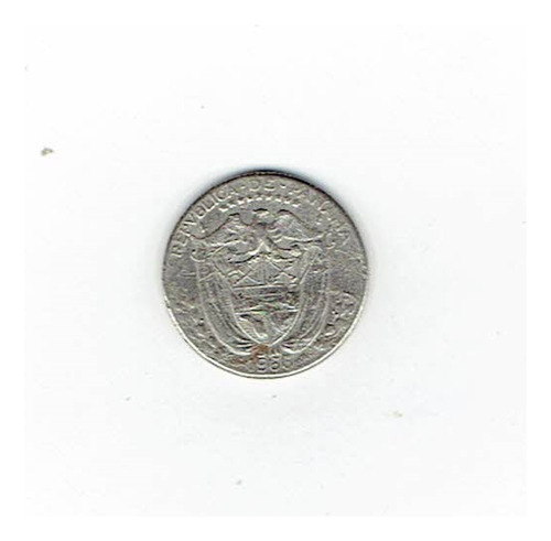 Moneda De Panamá, Un Décimo De Balboa, 1966. Jp