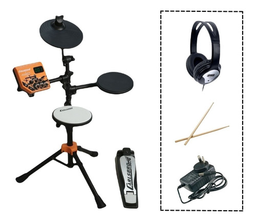 Carlsbro Bateria Electronica Rock50 1 Platillo 2 Drums Midi