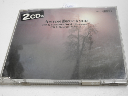 Cd 2087 - Anton Bruckner. Symphony Nº 4 Nº 2  2 Cds 