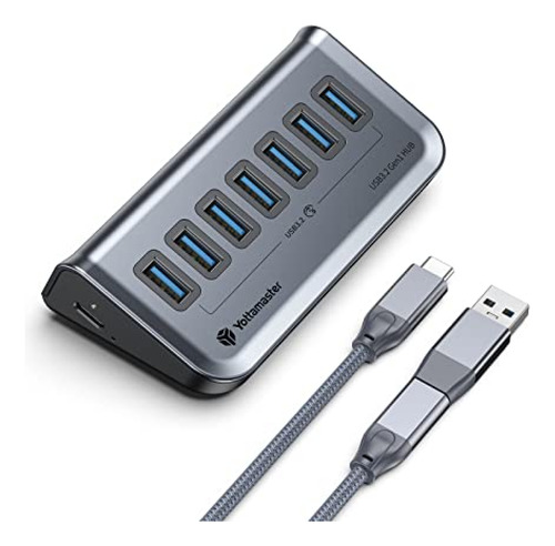 Hubs Usb  Yottamaster Usb 3.0 Hub 7 Puertos, Concentrador Us