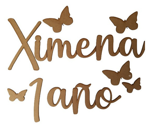 Imagen 1 de 5 de Letras, Nombres, Logos,recuerdos, Mesa Dulces, Mdf, De 70cm