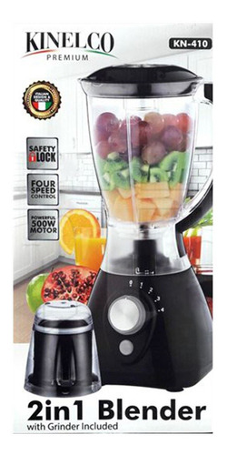 Imagen 5 de 10 de Licuadora Y Picadora Para Cocina Kinelco 500w 220v