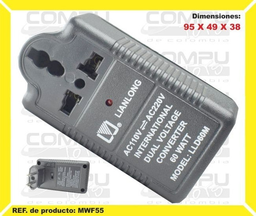 Elevador Ac 110 A 220 V, 55 Watts Ref: Mwf55 Computoys Sas