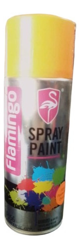 Spray Pintura Fluorescente Naranja Flamingo 450ml