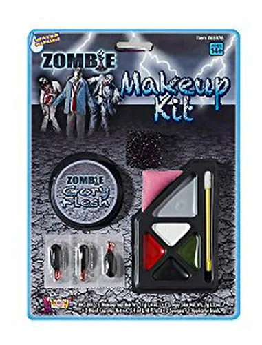 Kit De Maquillaje Zombie Sangriento De Forum Novelties