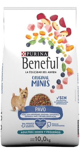 Alimento Purina Beneful Adulto Razas Minis Y Pequeñas 10 Kg.