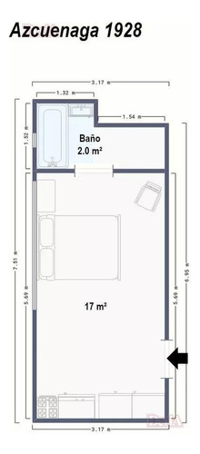 Venta - Departamento - Azcuenaga 1900 - Recoleta