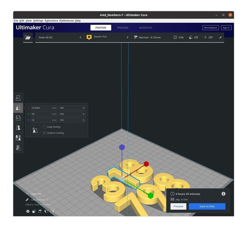 Número 318 798 Grabovoi Abundância Financeira Impressão 3d