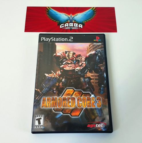 Armored Core 3 Ps2 Original Completo Americano