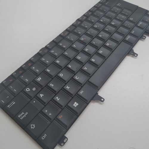 Teclado Original Laptop Dell Latitude E6420 Sin Puntero Negro Español (latinoamericano) (Usado)