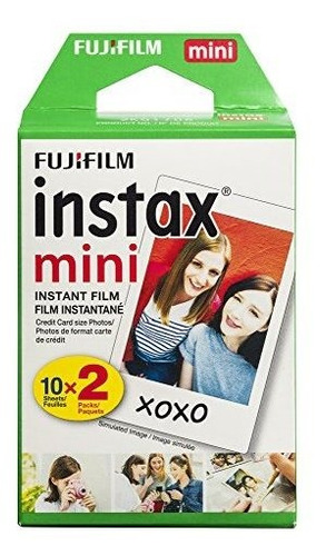Fujifilm Instax Mini Paquete De Película Instantánea Doble (