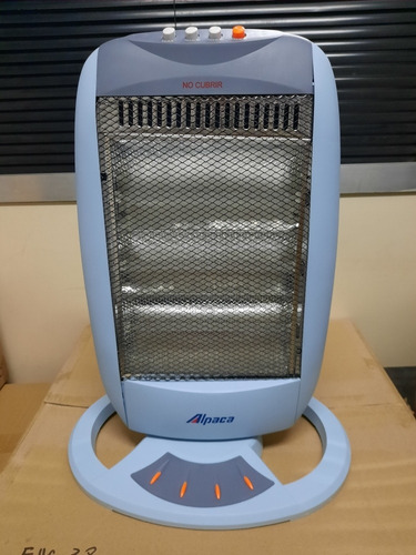Imagen 2 de 4 de Estufa Halógena Hh10 Alpaca 3 Velas 1200 W Corte Automático