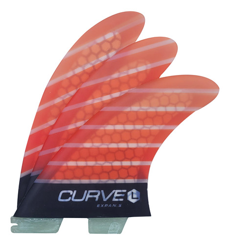 Quilha Expans Honeycomb Curve Fcs 2 Large + Chave