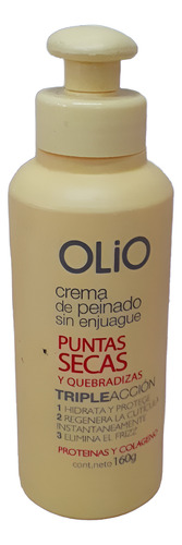Olio Crema Para Peinar Puntas Secas